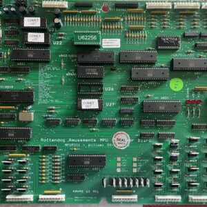 Comet Williams System 9 Board Game/Sound Roms & 2 6802 Processors
