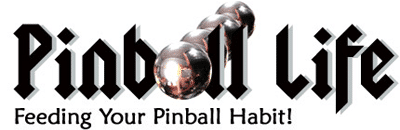 A logo for the pinball hall of fame.