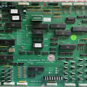 Space Shuttle Williams Sys 9 Board Game/Sound Roms /2 6802 Micro